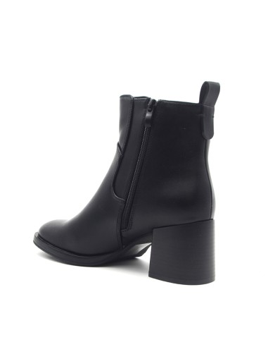 Keys Cube botines mujer de piel sintética con tacón de 6 cm
